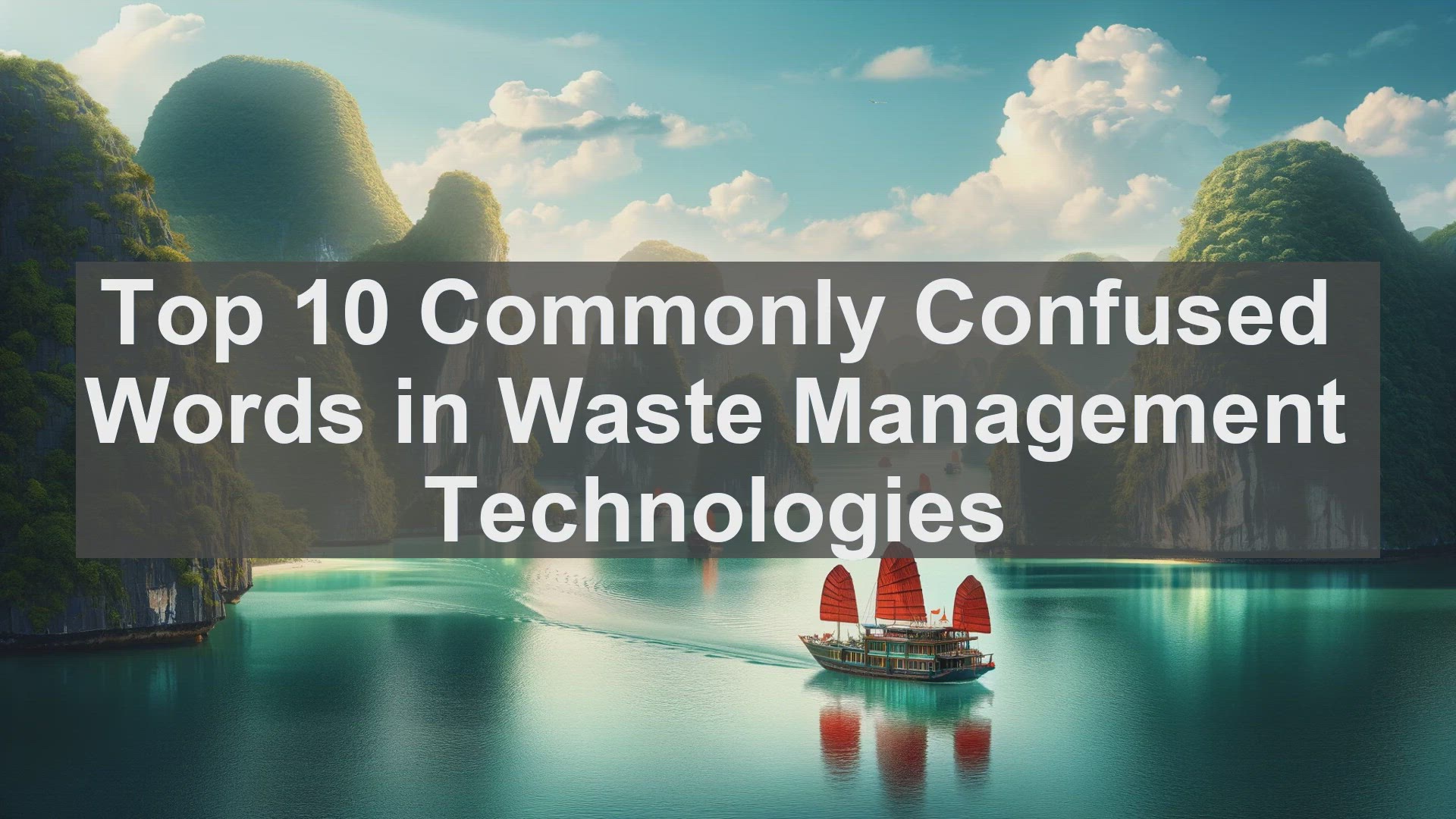 'Video thumbnail for Top 10 Commonly Confused Words in Waste Management Technologies'