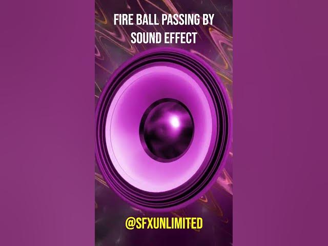 Video thumbnail for Fire Ball Sound Effect (Meme SFX) #shorts #memes