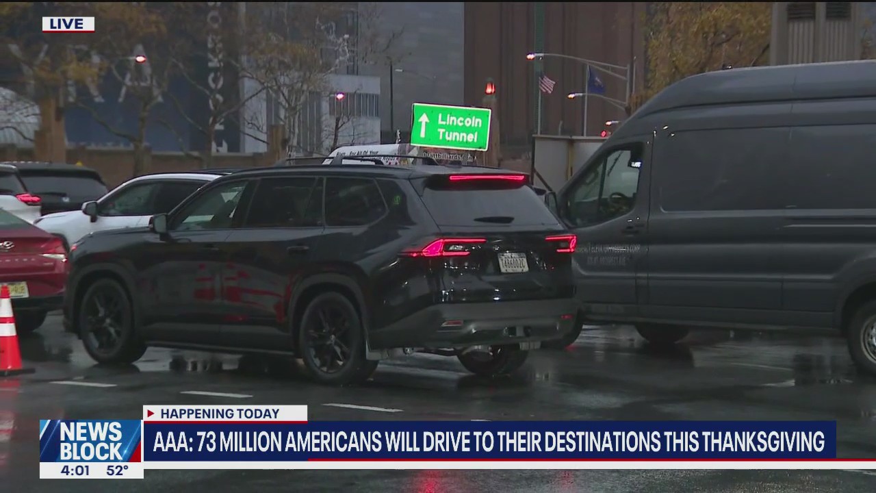 Video thumbnail for Thanksgiving travel numbers; NYC weather forecast | News Block