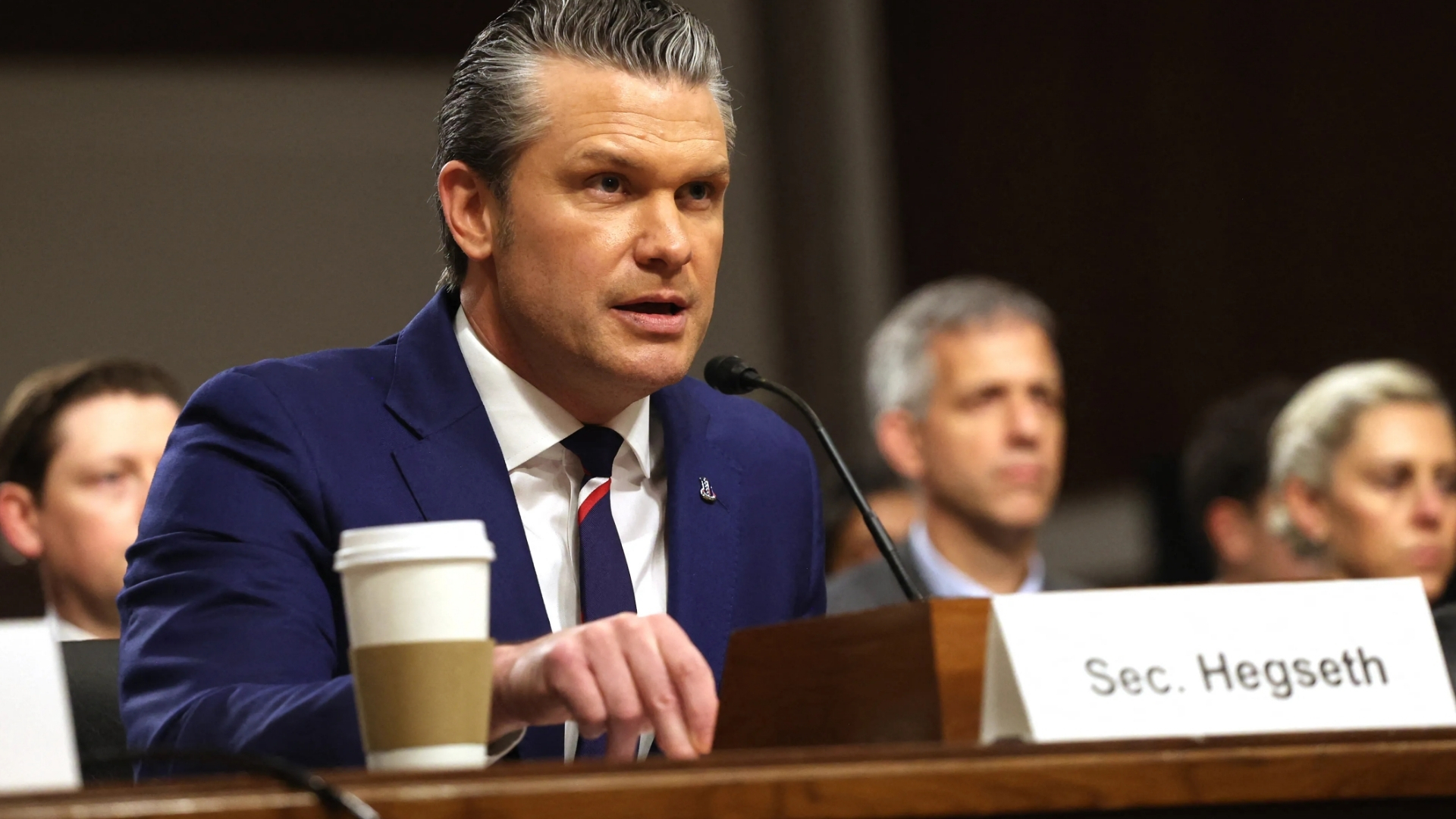 Video thumbnail for Iran war congressional hearing: Pete Hegseth faces day 2 of testimony on Capitol Hill