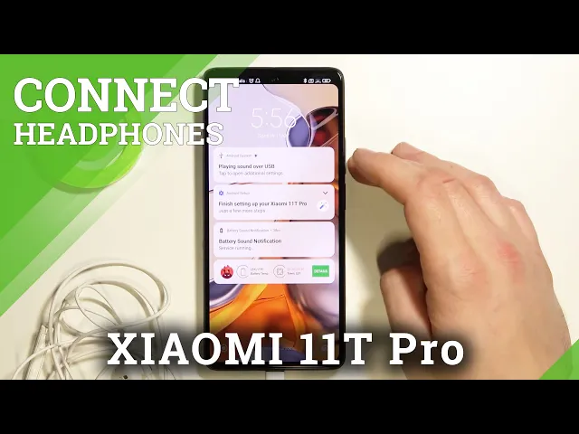 Video thumbnail for How to Connect Headphones to XIAOMI 11T Pro – Set Up Headphones