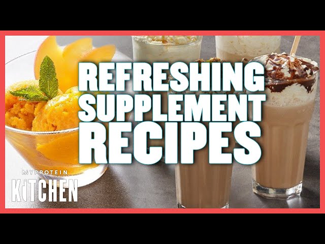 Video thumbnail for Summer Supplement Recipes: Protein Iced Coffee, Ice Cream & Slushies | Myprotein