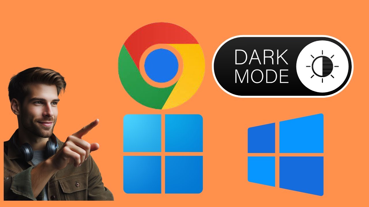 'Video thumbnail for How to Enable Dark Mode in Google Chrome on WIndows 11 or 10 | TechWindowsFreeway Tutorial'