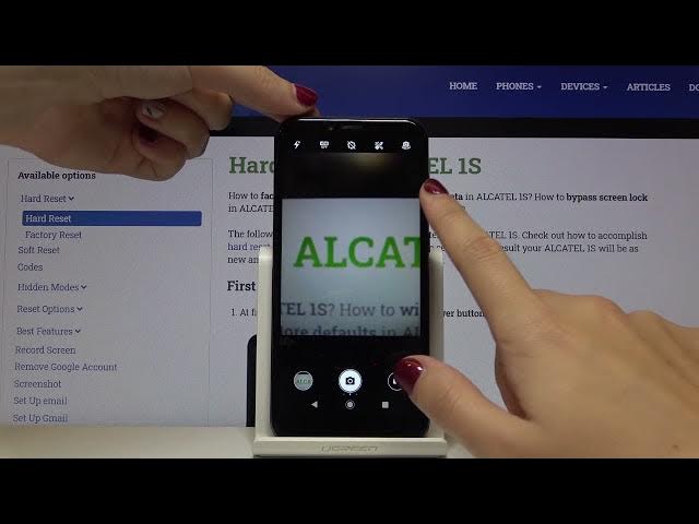 Video thumbnail for How to Turn On/Off Camera Shutter Sound on Alcatel 1S – Adjust Camera Sounds