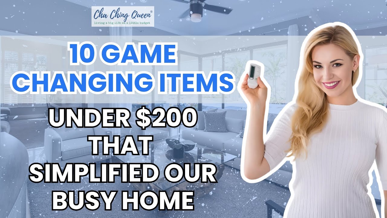 'Video thumbnail for 10 Game Changing Items Under $200'