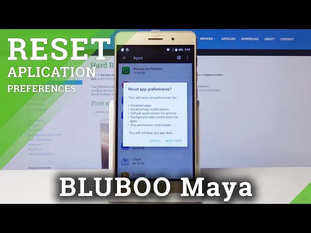 Video thumbnail for How to Restore Default Apps in BLUBOO Maya - Reset App Preferences