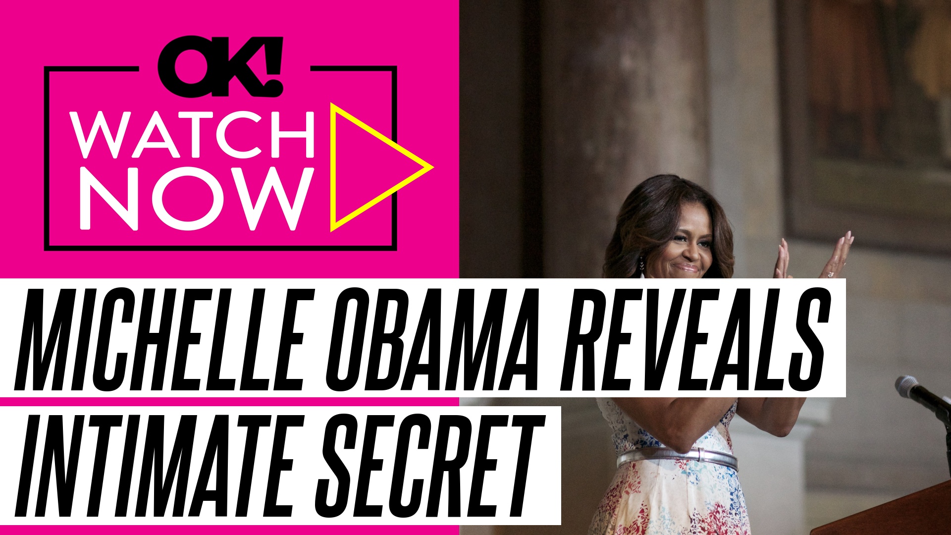 Video thumbnail for Michelle Obama Says Husband Barack Loves 'Every Inch of Her' in Steamy Confession