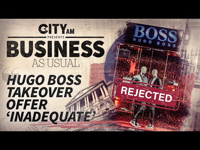 Video thumbnail for Hugo Boss takeover offer branded "inadequate"