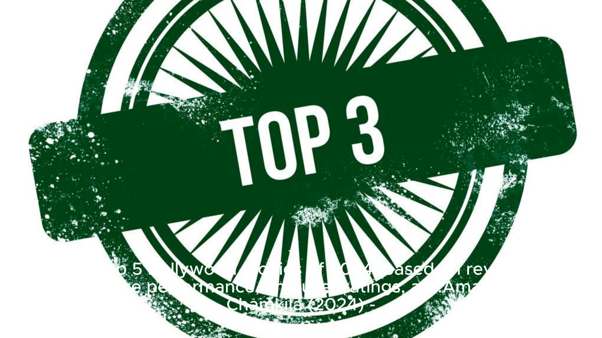 Video thumbnail for Top 5 Bollywood Movies Of 2024