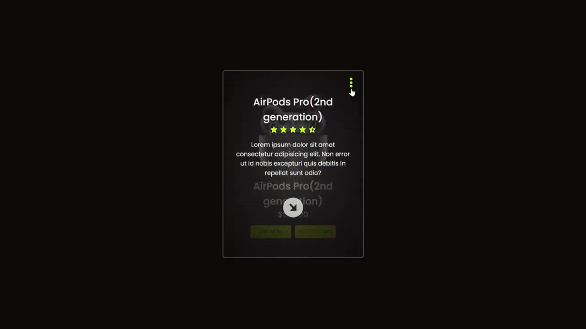 'Video thumbnail for Product Add To Cart Hover Effect using JavaScript'