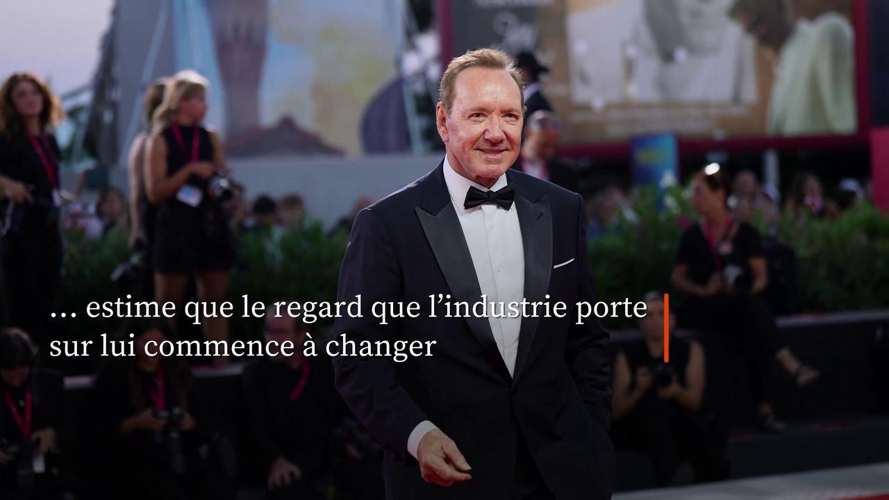 Video thumbnail for Kevin Spacey a l'impression que le vent tourne en sa faveur à Hollywood.