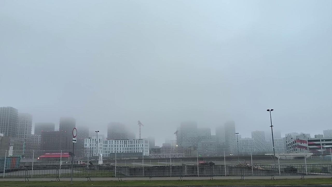 Video thumbnail for Russia: Fog over Moscow.