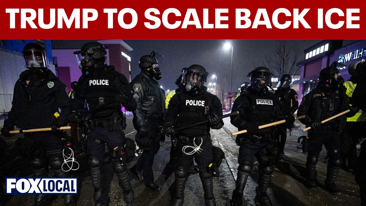 Video thumbnail for Trump administration to scale back ICE operations in Minnesota