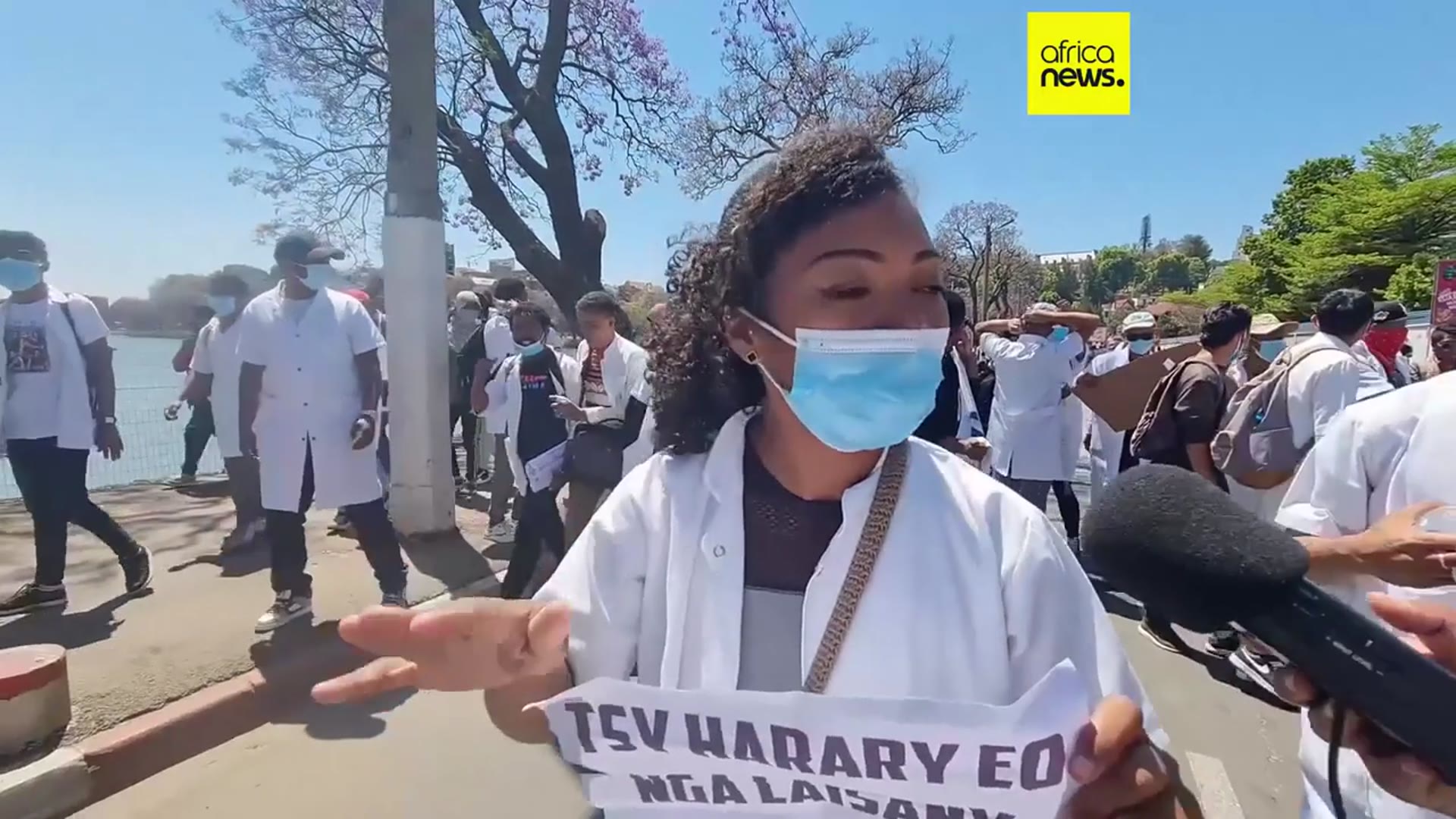 'Video thumbnail for Madagascar: Junior doctors join Gen Z-led protest movement as pressure mounts on president'