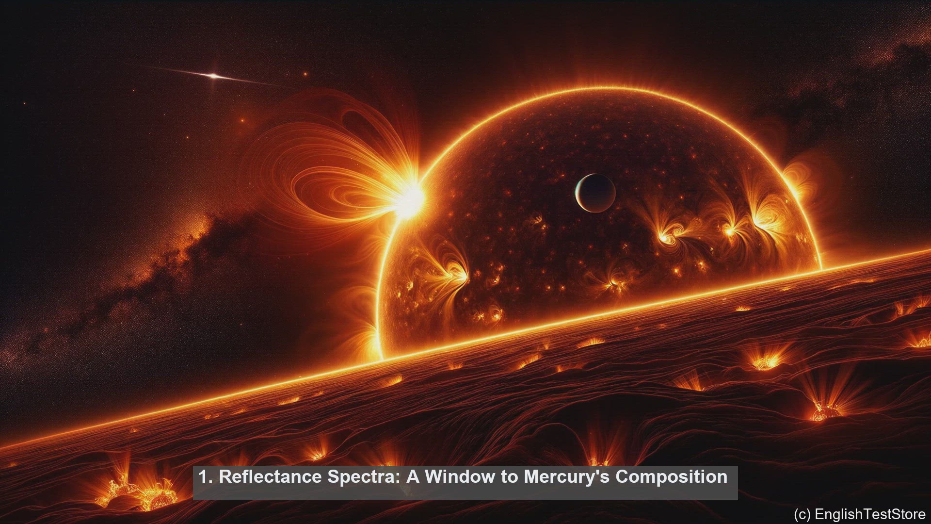 'Video thumbnail for 10 Things You Didn't Know About Mercury's Reflectance Spectra'