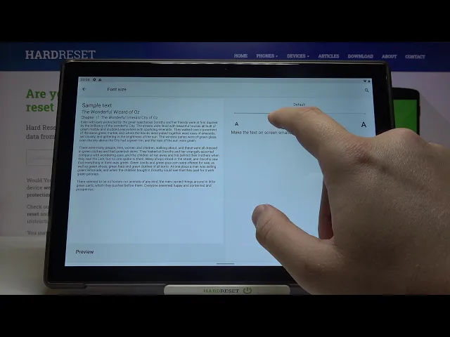 Video thumbnail for How to Change Font Size in Blackview Tab 8 – Adjust Font