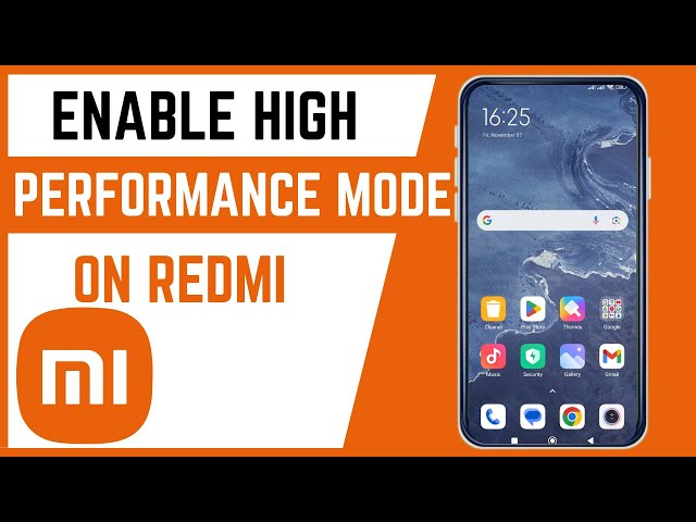 Video thumbnail for How To Enable High Performance Mode On Redmi Smartphone