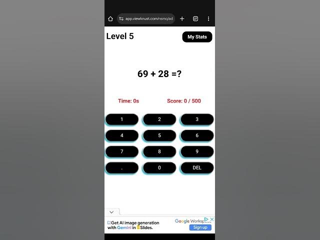 Video thumbnail for Level 5 Addition practice! How fast can you score 300? #additionpractice #mathpractice