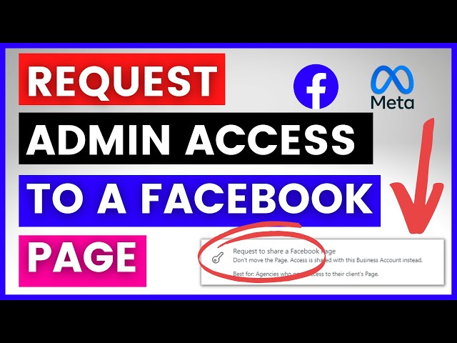 Video thumbnail for How To Request Admin Access To A Facebook Business Page? [in 2025]