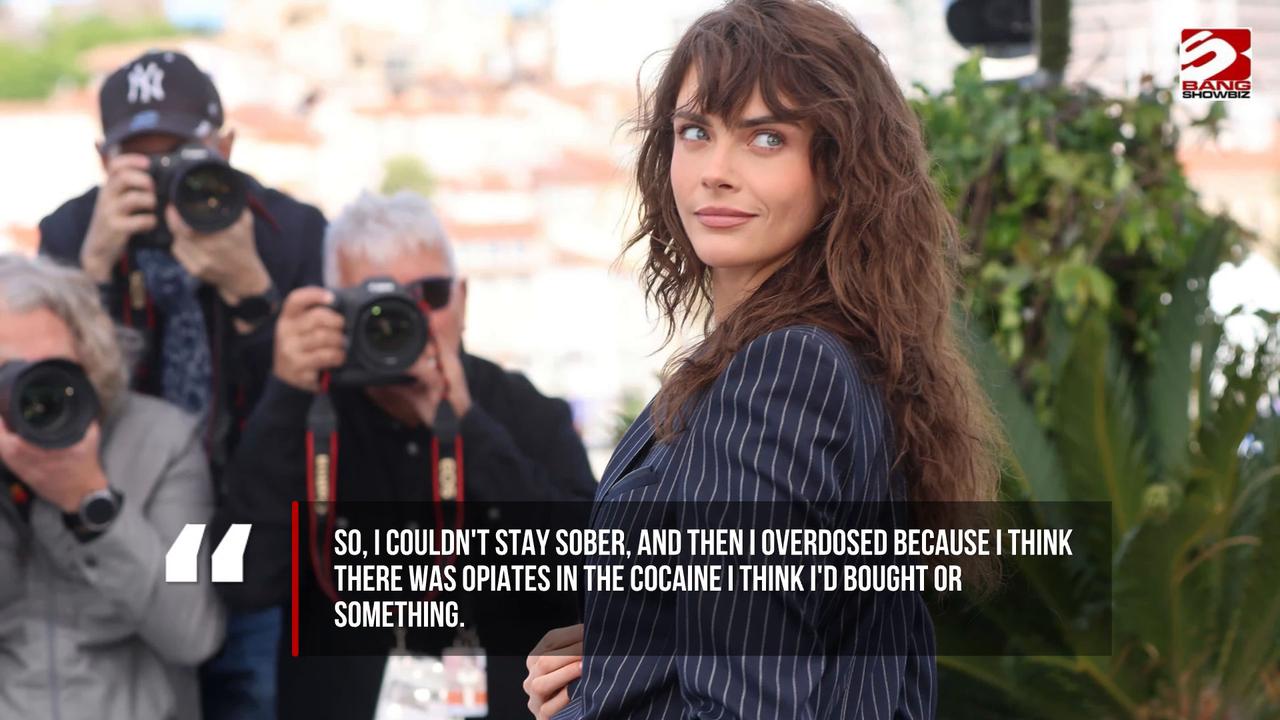 Video thumbnail for Cara Delevingne reflects on overdose and sobriety