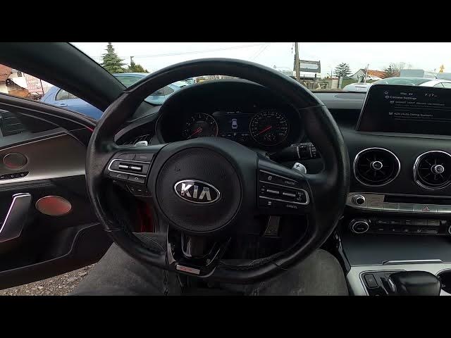 Video thumbnail for How to Find AUX Jack in Kia Stinger ( 2017 – now )  - Connect Smartphone via AUX