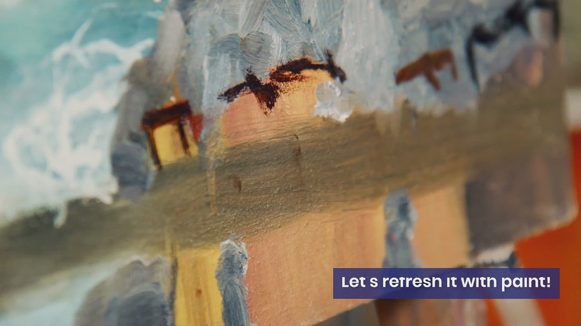 'Video thumbnail for How to Paint a Kitchen Island'