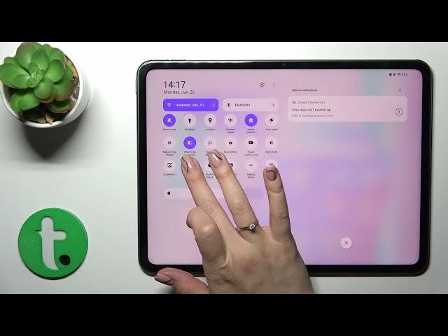 Video thumbnail for How to Switch On & Off Screen Touches of Screen Recorder on OnePlus Pad?