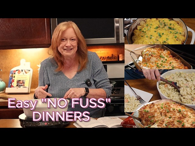 Video thumbnail for Easy "No Fuss" Weeknight Dinners | BUDGET FRIENDLY Casseroles
