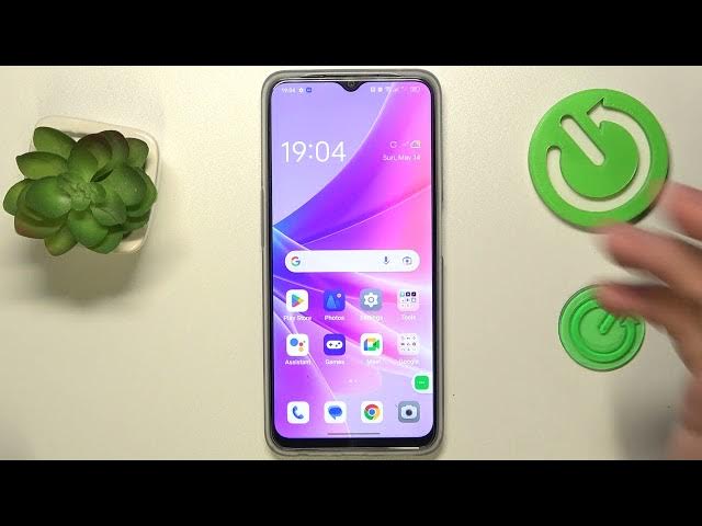 Video thumbnail for How to Switch off OPPO Phone Without Power Button