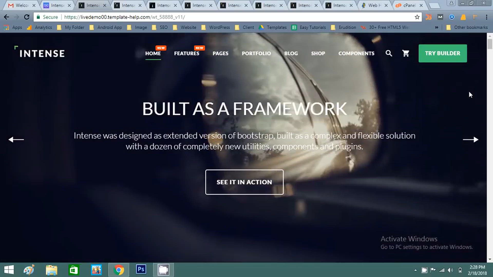 'Video thumbnail for How To Create HTML Website 2023 - Intense From TemplateMonster'