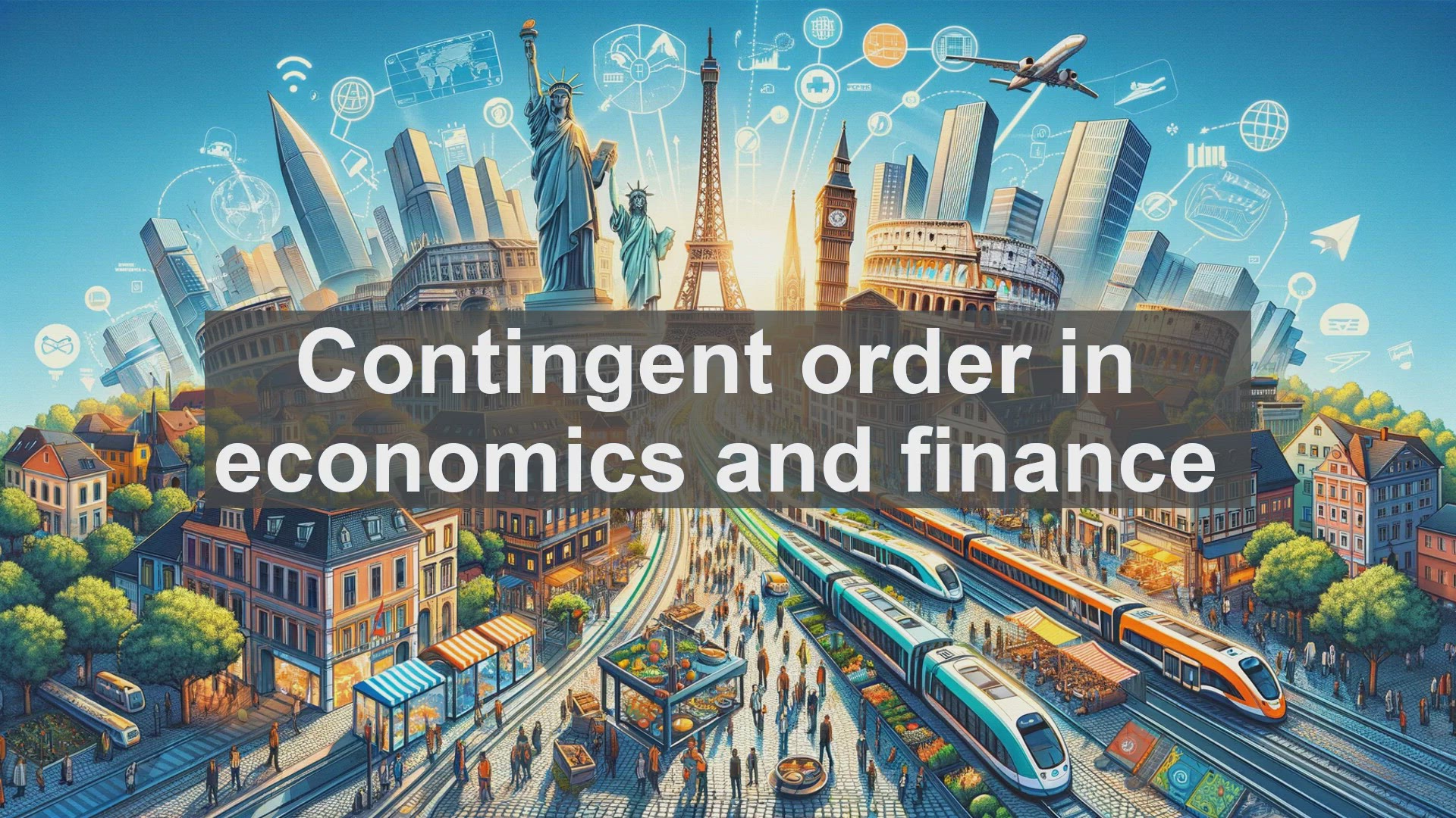 'Video thumbnail for Contingent order in economics and finance'