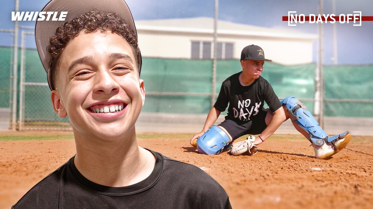 Video thumbnail for 13-Year-Old Baseball Catcher Has MLB Players In Disbelief!