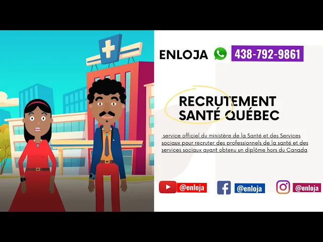 Video thumbnail for 🔵RECRUTEMENT DE 1700 MÉDECIN/INFIRMIÈRES AU QUÉBEC  🇨🇦 PAR RECRUTEMENT QUÉBEC.