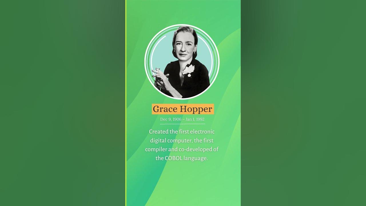 Video thumbnail for Women in Tech: The Pioneering Female Programmers Who Shaped the Modern Computing World.
