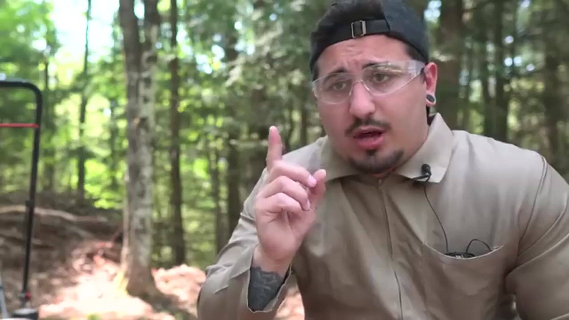 'Video thumbnail for Jake Carlini: destroying things with a lawn mower!'
