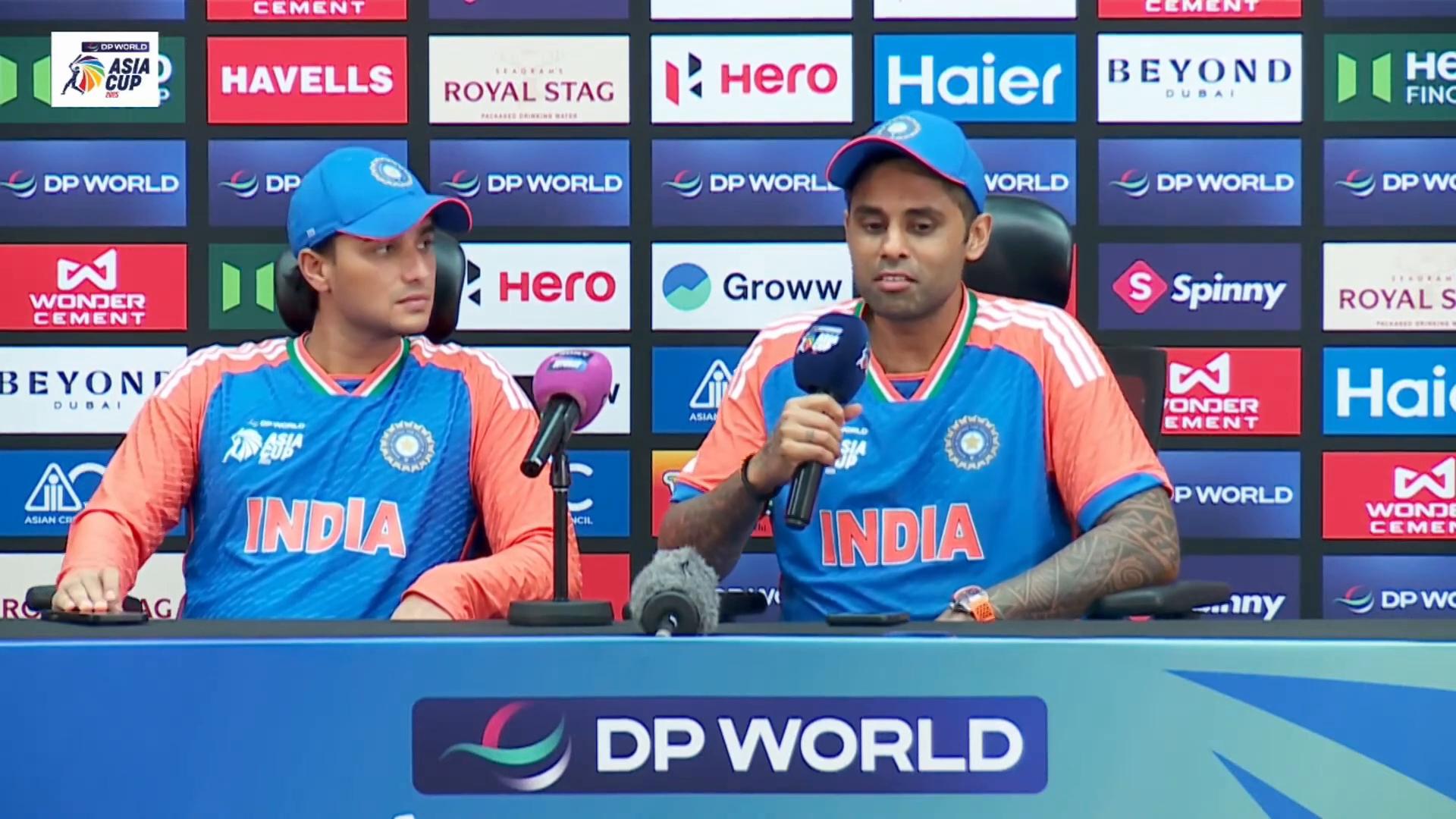 'Video thumbnail for India Pakistan politics overshadow Asia Cup final and post-match media conferences in Dubai'