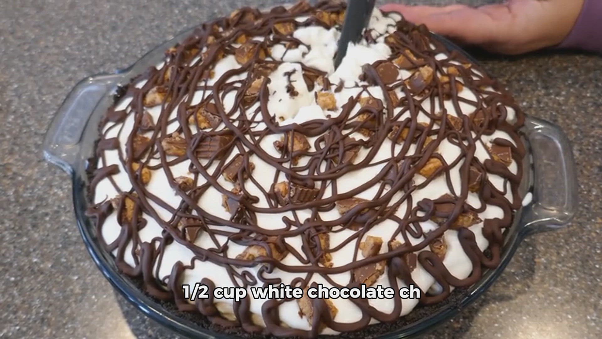 Video thumbnail for chocolate pie recipe
