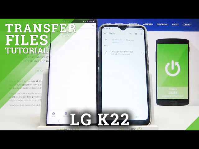 Video thumbnail for How to Transfer Files From Android Device to LG K22