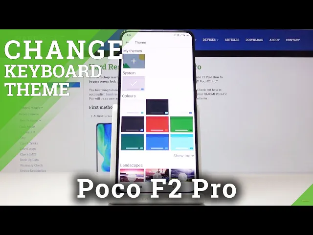 Video thumbnail for How to Change Keyboard Theme in Xiaomi Pocophone F2 Pro?