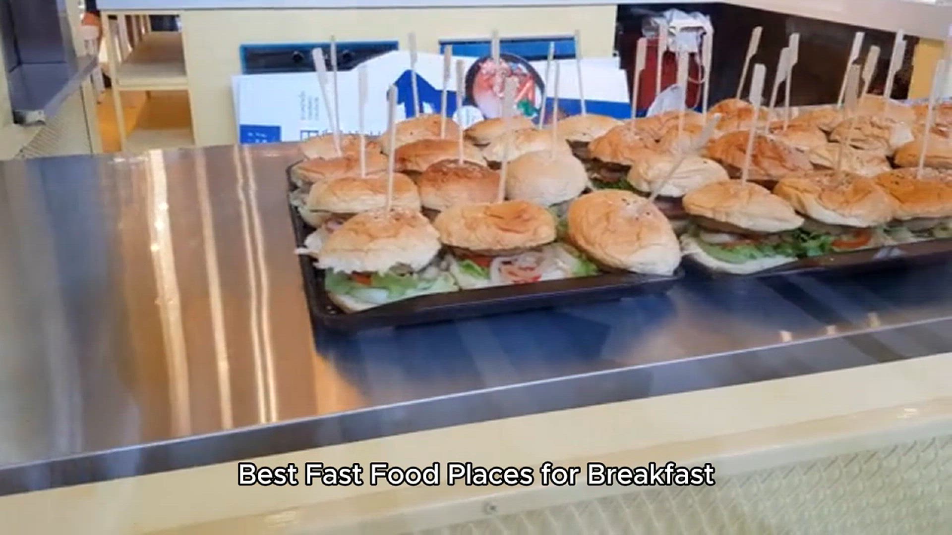Video thumbnail for BEST FAST FOOD PLACES FOR BREAKFAST