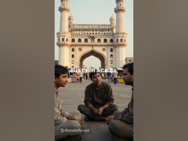 Video thumbnail for Hidden Secrets of Charminar ..... 400 Years ago #shocking #unknownfacts