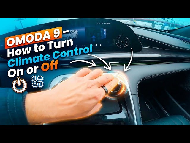Video thumbnail for OMODA 9 – How to Turn Climate Control On or Off