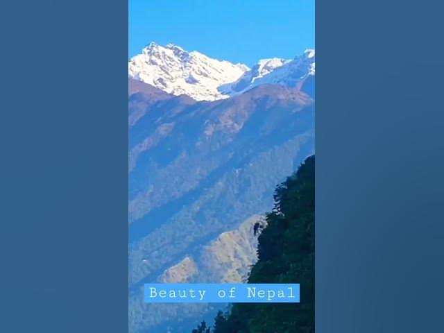 Video thumbnail for Beautiful mountains of Nepal.