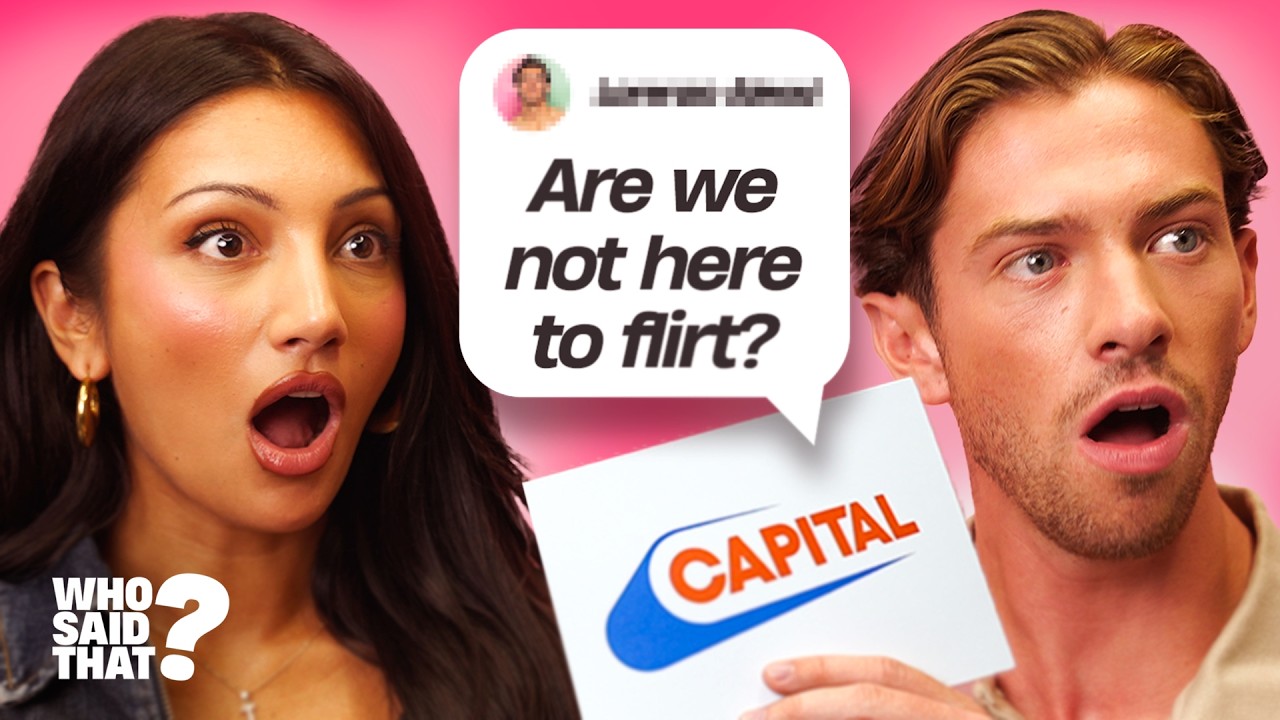 Video thumbnail for Can Love Island UK's Jasmine and Kavan guess 'Who Said That?' | Capital interview