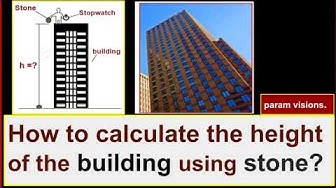 'Video thumbnail for How to calculate the height of the building using stones?'