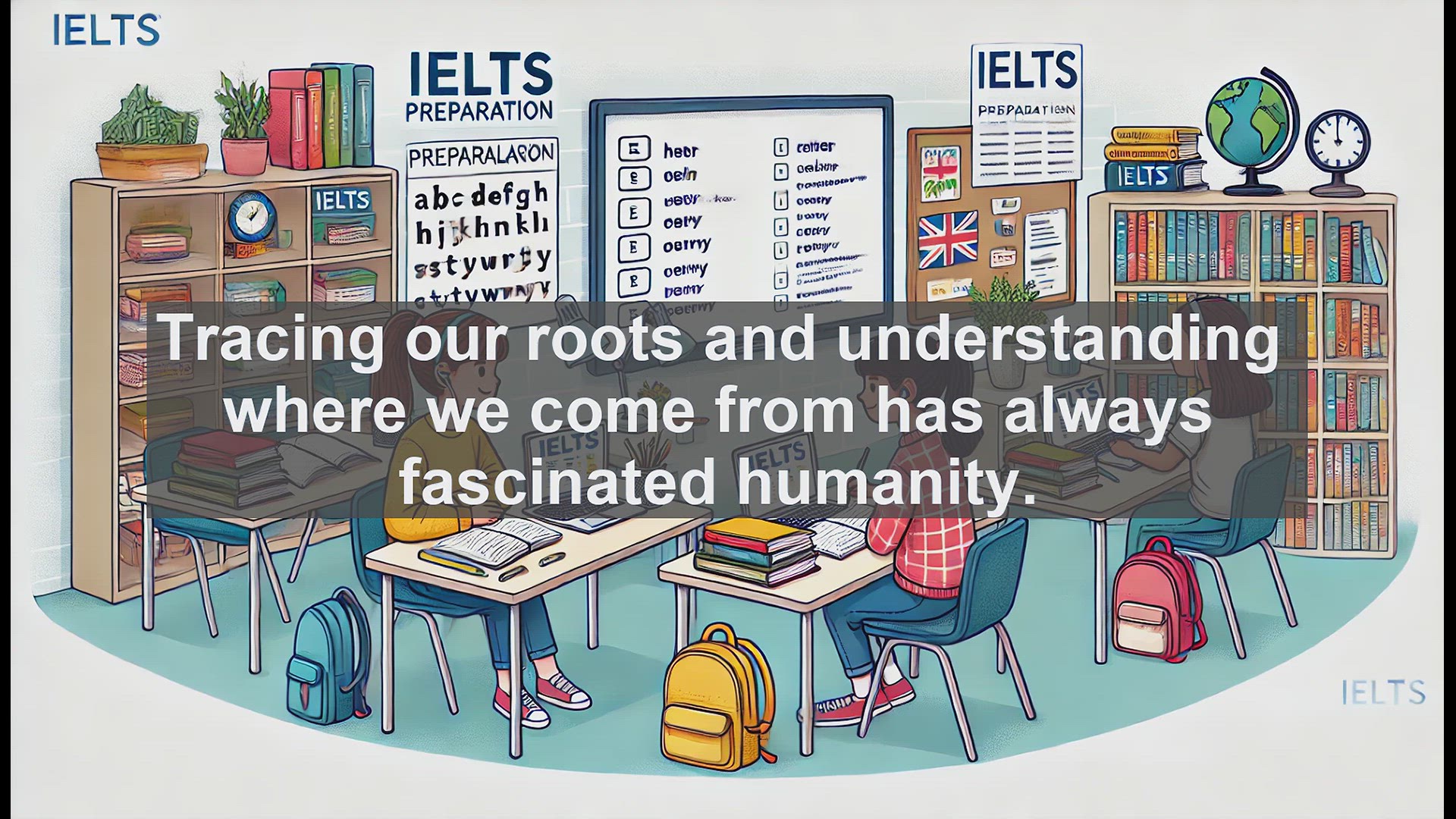 'Video thumbnail for 5000 Must Know IELTS 8.0 Vocabulary - Ancestry: Exploring Our Roots and Family History'