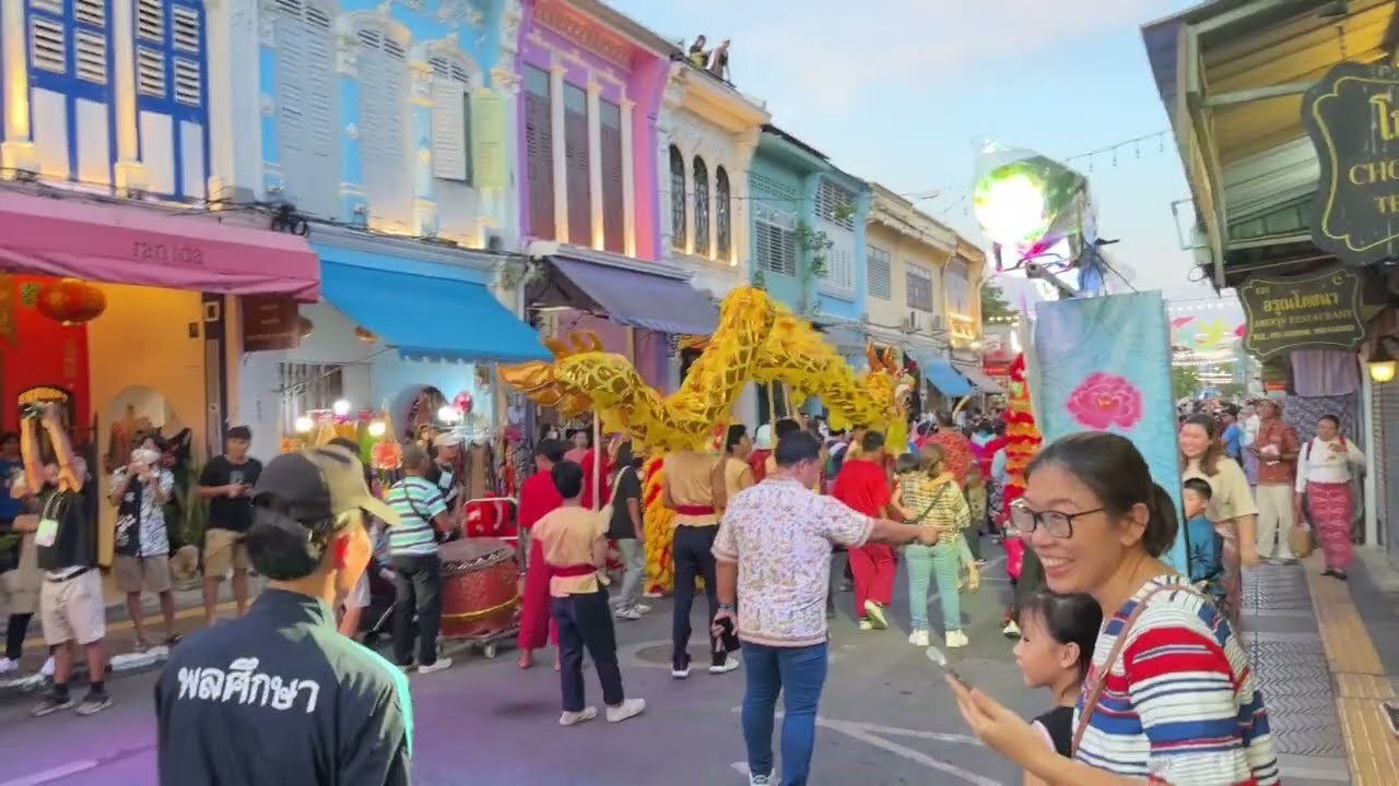 Video thumbnail for Phuket Old Town Travel Tour 2024 4K
