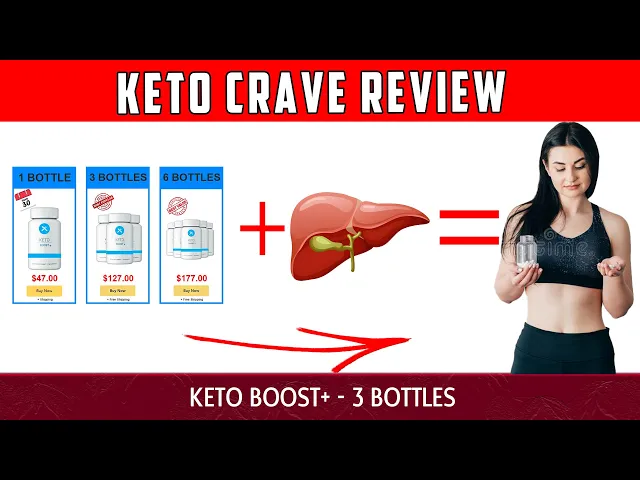 'Video thumbnail for Keto Crave Review  -  Keto Boost + - 3 Bottles keto crave review'