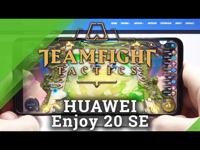 Video thumbnail for TFT Mobile GamePlay on HUAWEI Enjoy 20 SE - Device Test