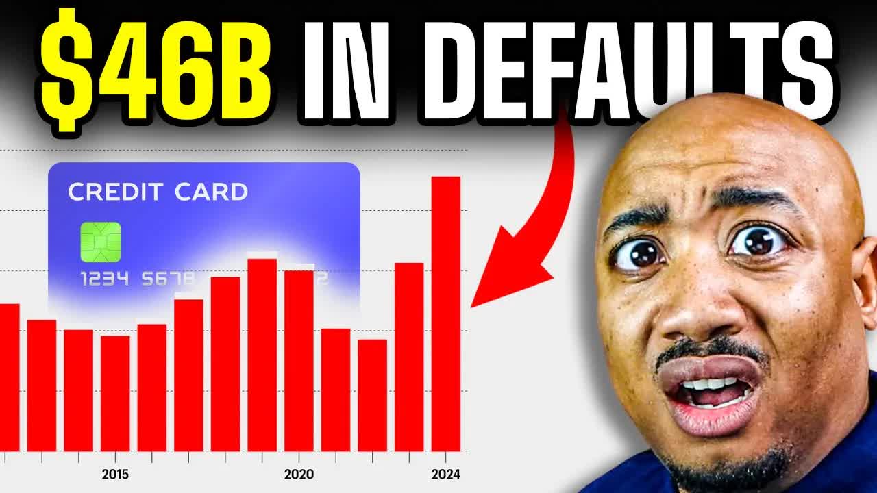 Video thumbnail for orlando miner: credit card defaults explode! navigating debt, interest rates, and the 2025 forecast